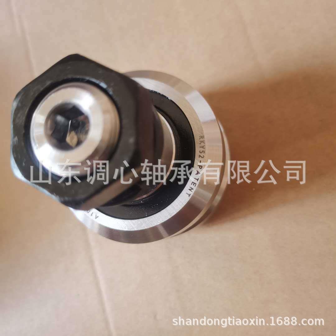 重型偏厂VRV心滚轮轴承RK轮Y52带螺栓滚轴承RKY5R2家直销带槽轴承