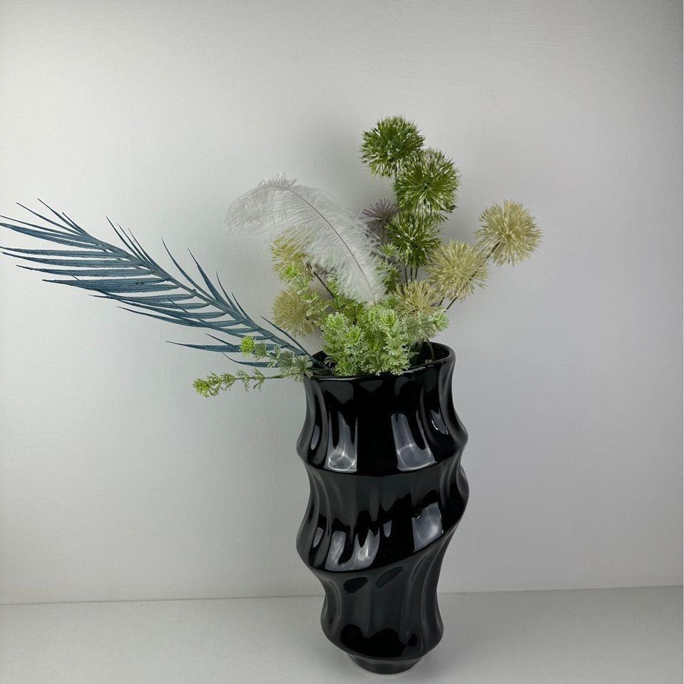 轻现代新中艺术陶档瓷高创意摆件售式楼部22玄关摆设简约奢家居饰