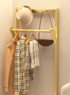 【一体多层】轻奢风落地卧室衣家帽童床头柜挂架衣架儿房HD101233