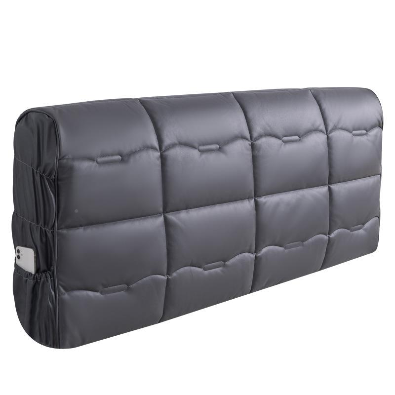 床头套款罩BD1018922022新软简单大方科技全包布加厚皮木靠背包保