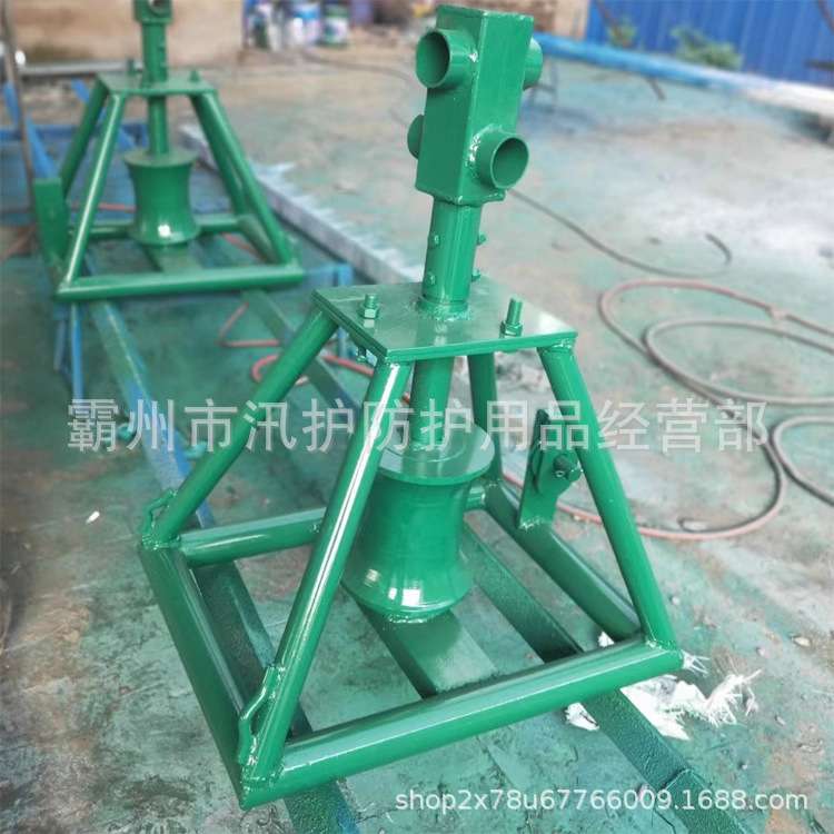 3T5T手推绞磨机架空输电线缆拉紧工具人力绞磨机手拉牵引机
