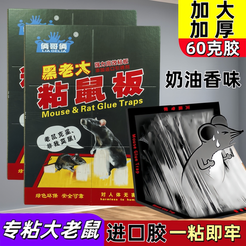 粘鼠板超强力专粘大老鼠家用