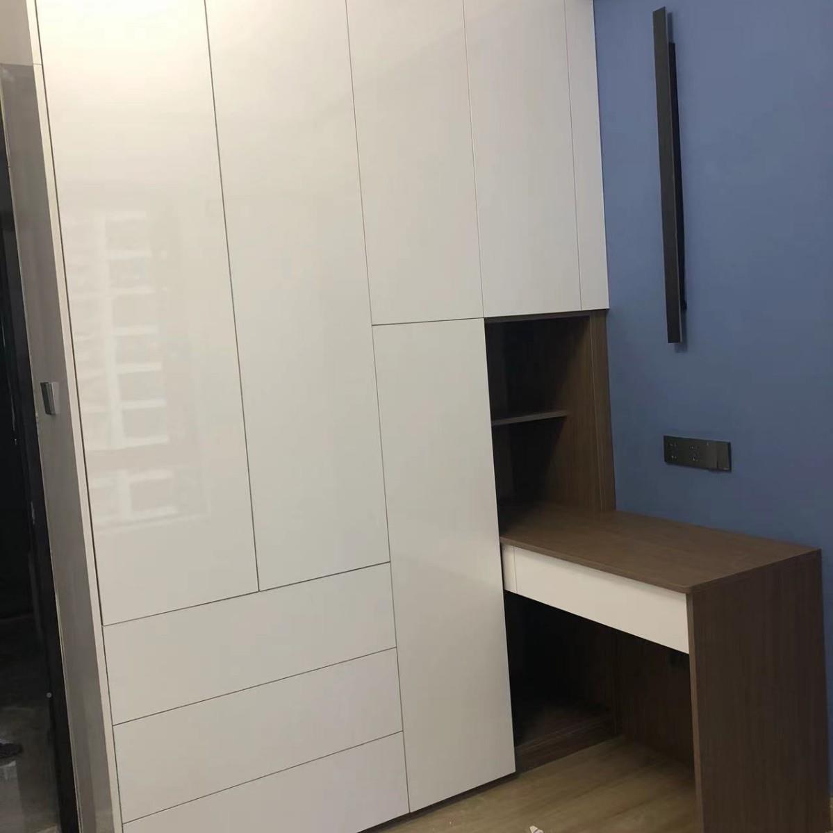 衣柜简约现组代光亮烤漆经济大小户XRR柜型卧室家用子合四五六门