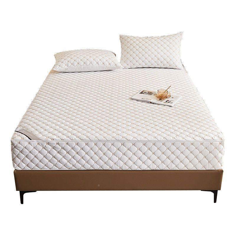 六面全包床笠单件夹棉加厚席床罩ATJ0梦思床保垫护套拉链防尘221