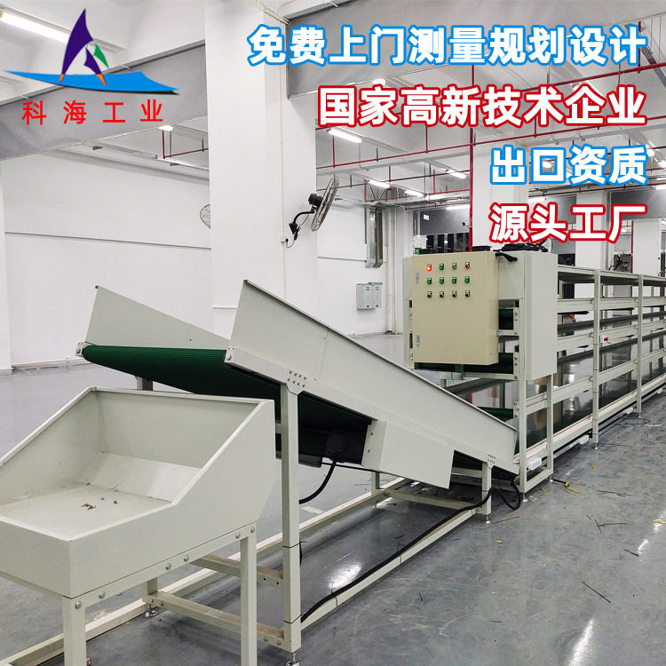 仓储物流输送线工业电子流水线自动包裹分拣线大型仓储出库物流线