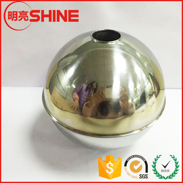 不锈钢内磁钢通孔浮球