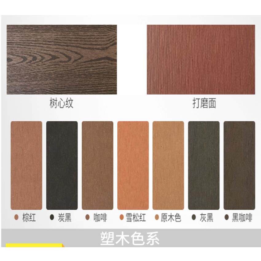塑木花户外葡萄架长廊塑料室外六角凉亭防木腐JRU庭院廊材架架