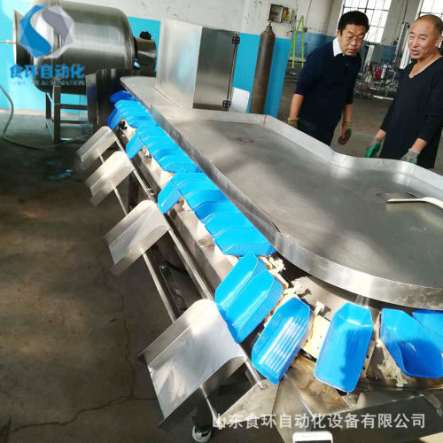 鸡翅分拣机 自动称重系统 海产品重量分选机流水线 白鸡分选机