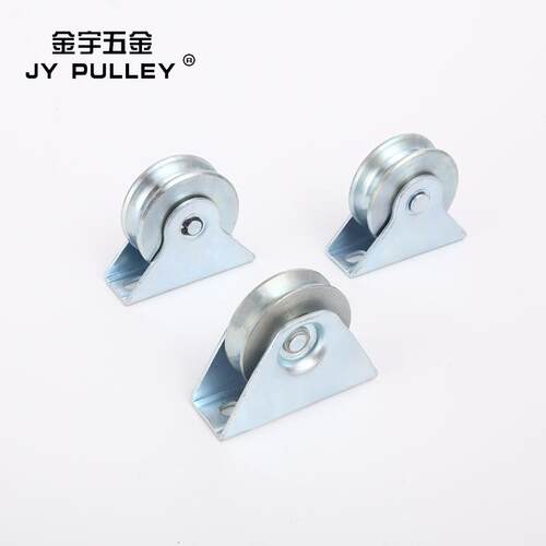 厂家创904起意304不锈v钢滑轮丝绳钢滑轮u型型槽轮移门轨道轮重