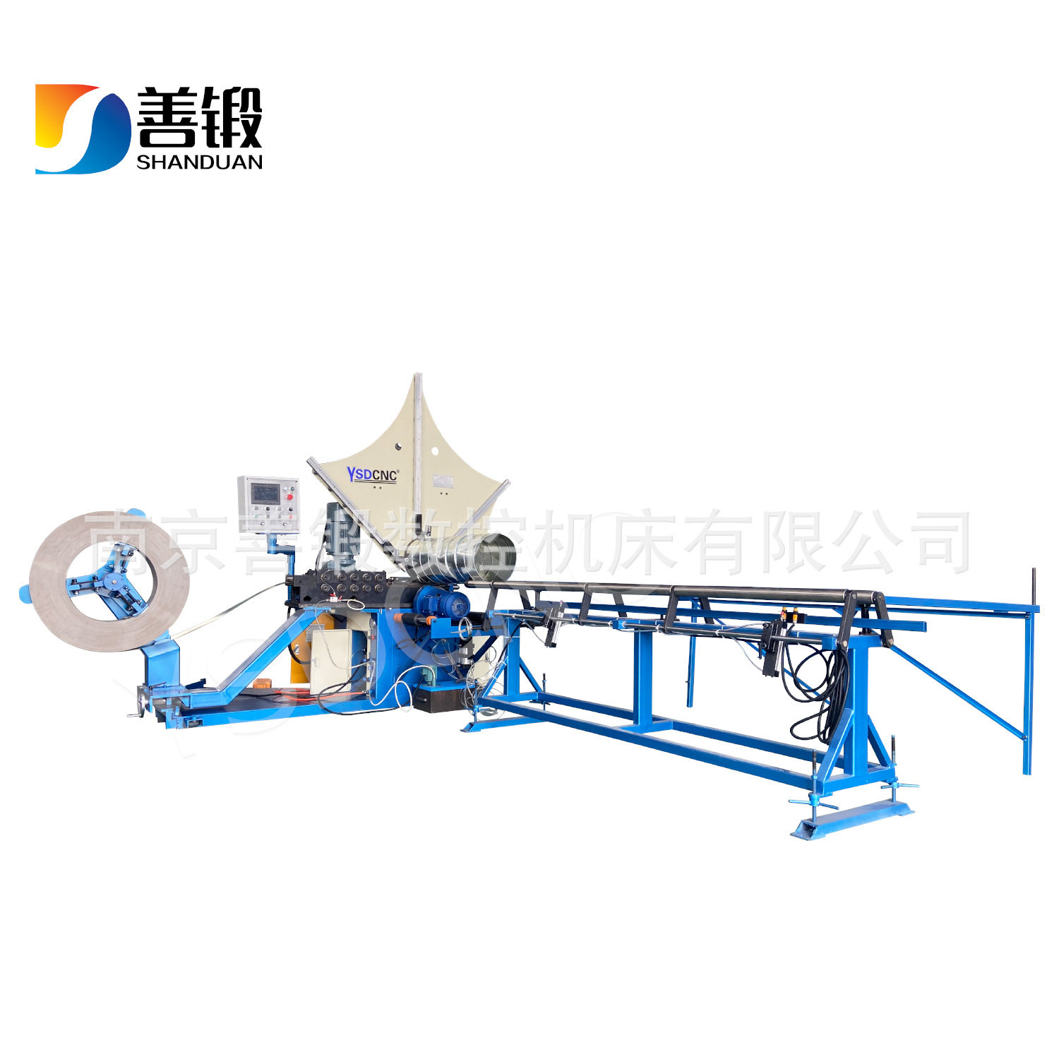 全自动白铁皮螺旋风管机生产厂家
