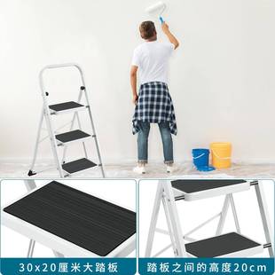 梯子伸缩家用人字梯梯架多用梯花室内ZYF外便携厚加折叠厂家 新款