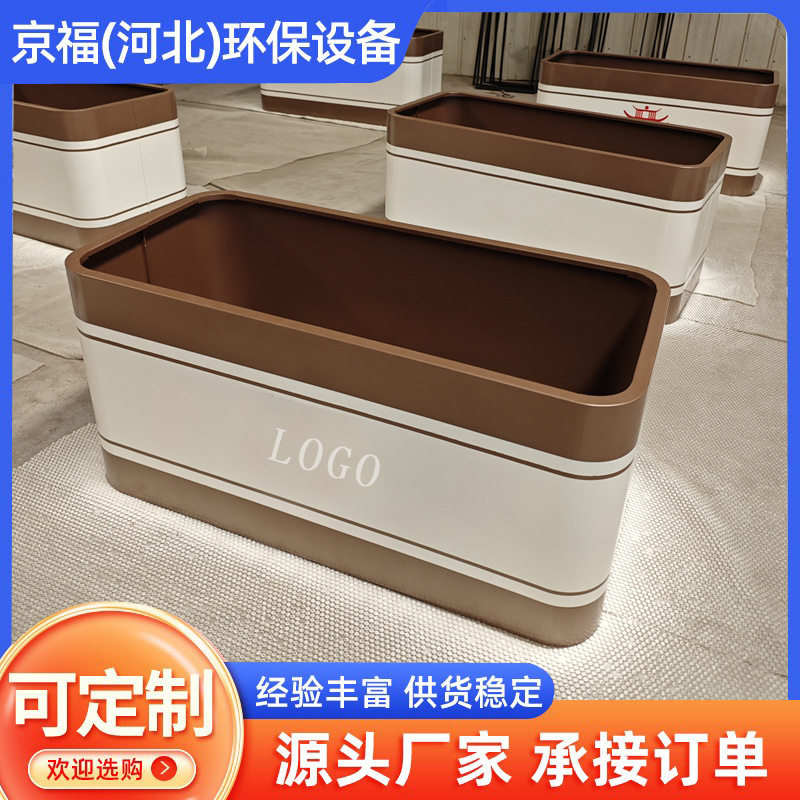 户外不锈钢移动花箱广场街道
