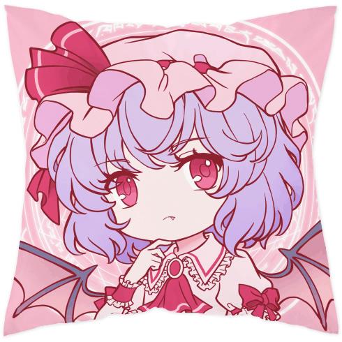 现货 蕾米莉亚东方同人抱枕40x40cm 350g棉枕芯+枕套 幻想颜百选