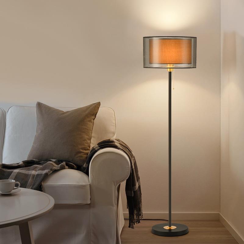 大观园复古落地灯客厅沙发卧室床头灯现代简约温馨装饰立式落地灯