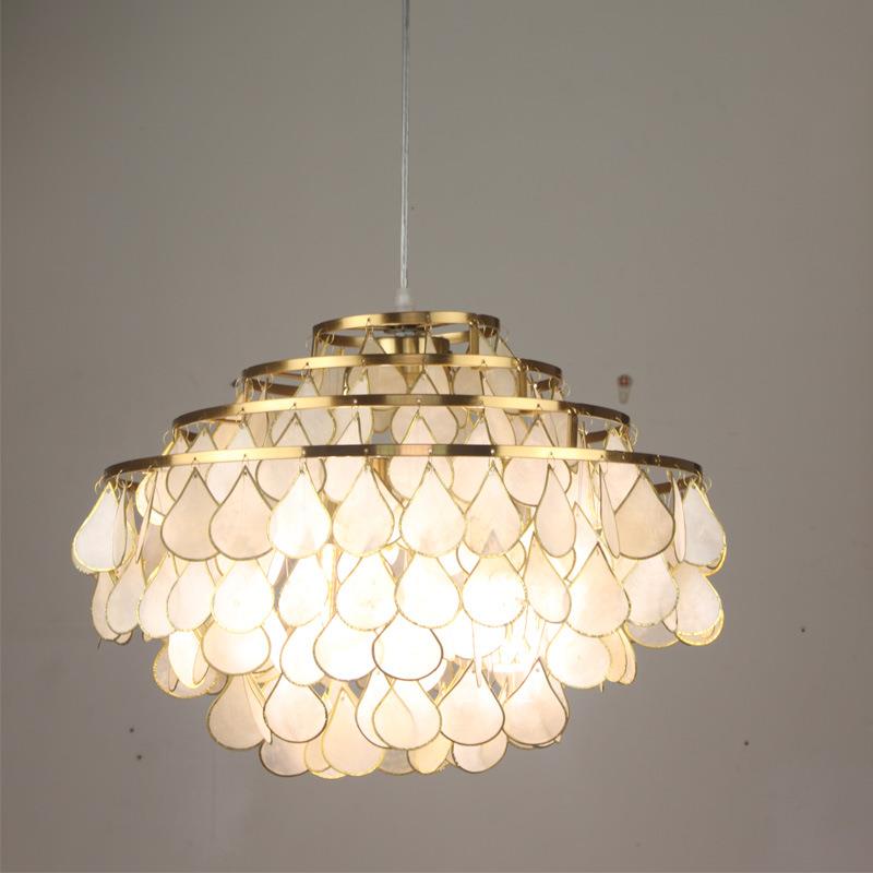 餐厅卧室现代简约艺术吊灯ins温馨轻奢创意个性网红阳台服装店灯