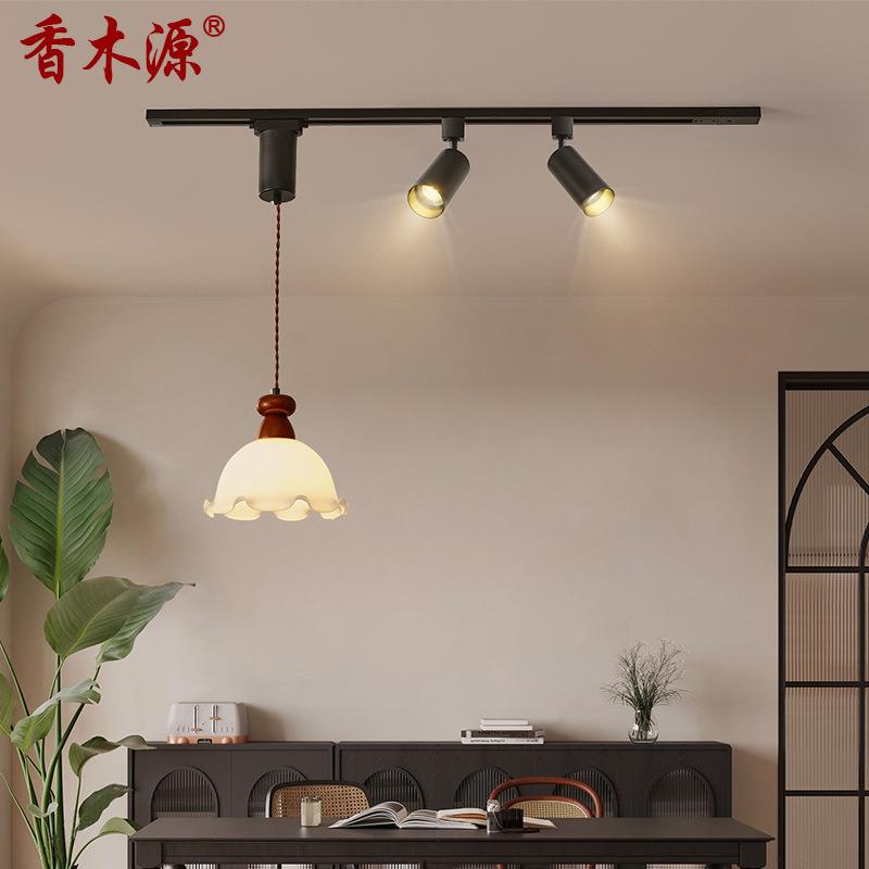 法式中古风餐厅吊灯复古侘寂风设计师款吧台饭厅岛台艺术灯具3715