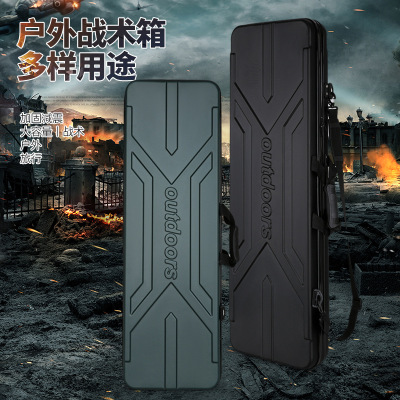 抗震鸡蛋棉战术箱复合反曲弓包渔具箱户外CS装备箱手撕棉战术包