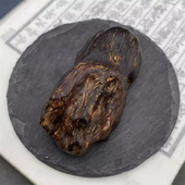 文莱沉水留疤手把件原材料超大块收藏级 奶香花香味浓郁 重35.4克