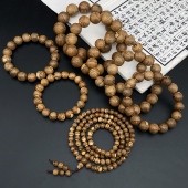 带金丝 菩萨棋手串 丝丝兰花香浓郁 香味浓郁一款 高棉菩萨棋手串