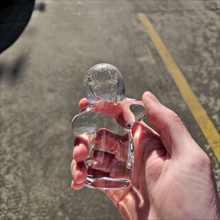 【傻妞和豆包】2060款傻妞水晶娃娃魔幻手机手持透明摆件童年回忆
