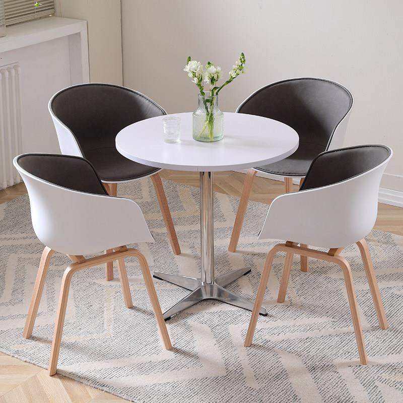 岩板轻奢洽谈桌椅组合展厅营销中心4S店铺接待休息区谈单小圆桌子,住宅家具,岩板餐桌,淘宝优惠券,粉丝福利购,淘宝优惠卷