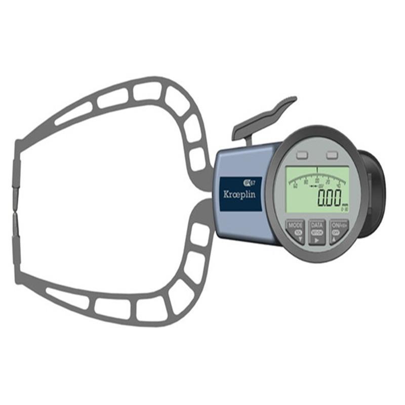 德国KROEPLIN外卡规C330数显卡规管壁厚测量仪高精度卡规原装正品