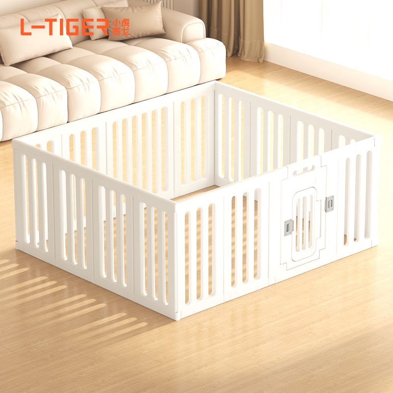 双房间宠物围栏60CM高一室一卫狗围栏防越狱小型犬阳台狗栅栏笼子