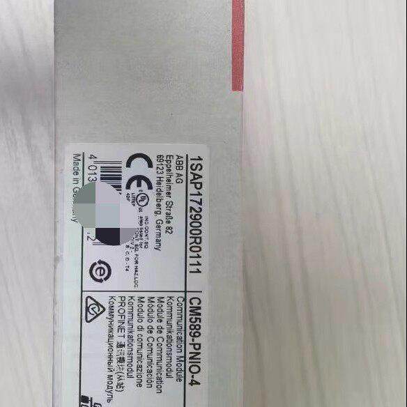 CM589-PNIO-4 1SAP172900R0 ABB PROFINET通讯模块议价维修