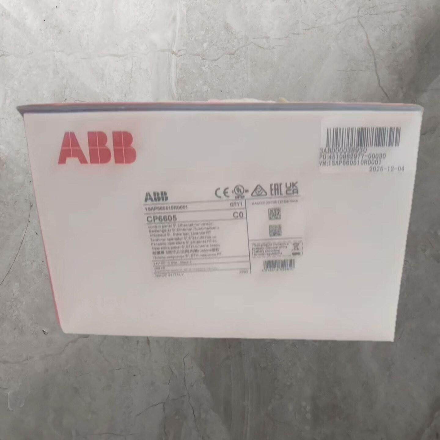 CP6605 3ABD00038930 1SAP5605 ABB工控操作面板议价维修