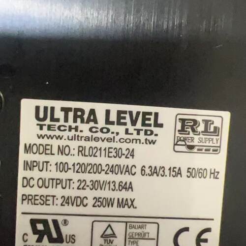 RL0211E30-24 工业电源 24VDC 250W ULTRA LEVEL 包好议价维修