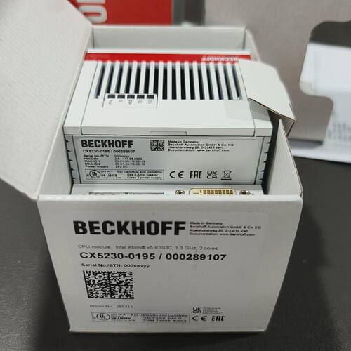 CX5230-0195 CX5230-0175 倍福工控CPU自动化控制模块议价维修