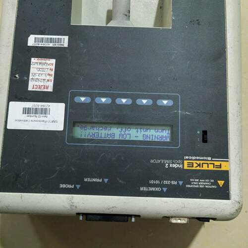 Index 2 Fluke SpO2 Simulator 血氧检测医用器材议价维修