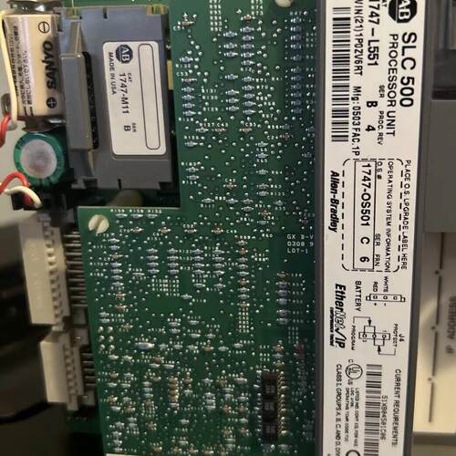 1747-L551 SLC500 B系列工控CPU处理器模块议价维修