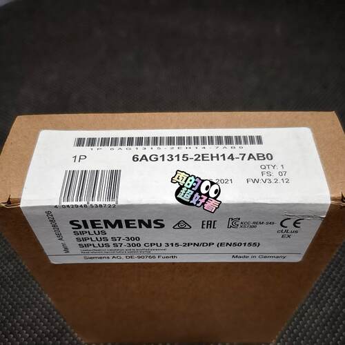 6AG1315-2EH14-7AB0 SIPLUS S7-300 CPU 315-2PN/DP议价维修