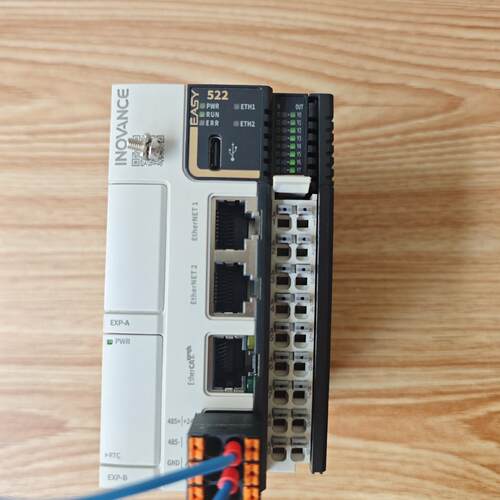 EASY522-0808TN 汇川PLC GE20-RTC 工控自动化控制模块议价维修