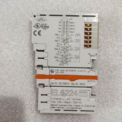 EL6224 倍福4通道IO-LINK端子模块 工控自动化模块议价维修