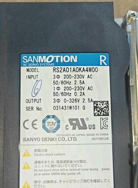 RS2A01A0KA4W00 交流伺服驱动器 工业工控自动化配件议价维修