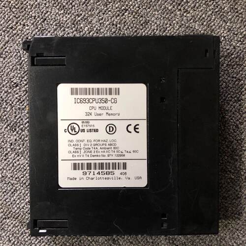 IC693CPU350-CG GE CPU模块 工业工控控制配件议价维修