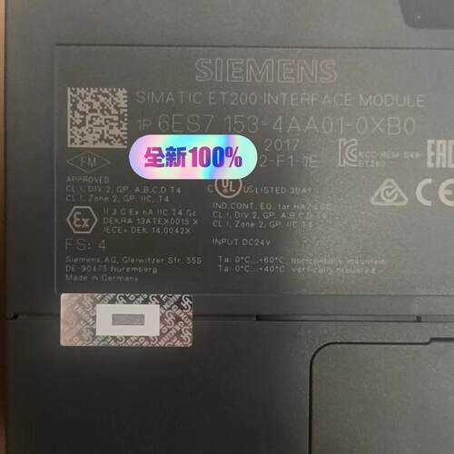 6ES7153-4AA01-0XB0 PLC ET200接口模块 工业自动化模块议价维修