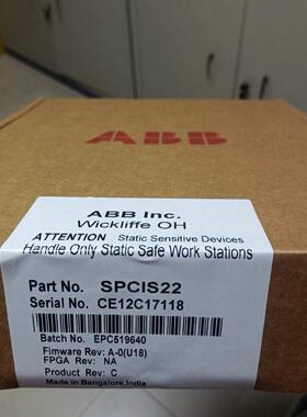 SPCIS22 IMCIS22 IMFAI02 ABB贝利工控模块议价维修