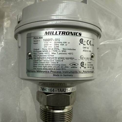 MILLTRONICS PLS200 100017-010 阻旋式料位计 工业配件议价维修