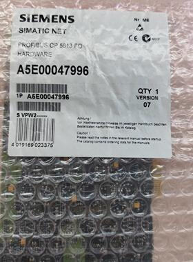 6GK1561-3FA00 A5E00047996 CP5613 FO 工控通讯卡议价维修