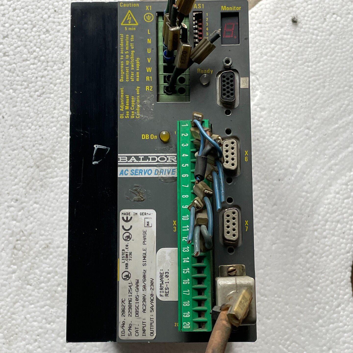 DBSC105-GAAW 28627C BALDOR保德交流伺服驱动器议价维修图片