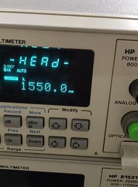 8153A HP81536A HP81533A 光功率计 光波测试仪器议价维修