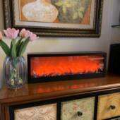 火焰灯厅假火焰壁炉灯摆炭焰火氛827围灯火炉装 件饰客气氛灯火炉