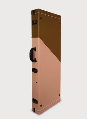 电吉他电贝琴盒长方形琴斯箱皮革民谣他典吉bas古s航空托VQW运箱