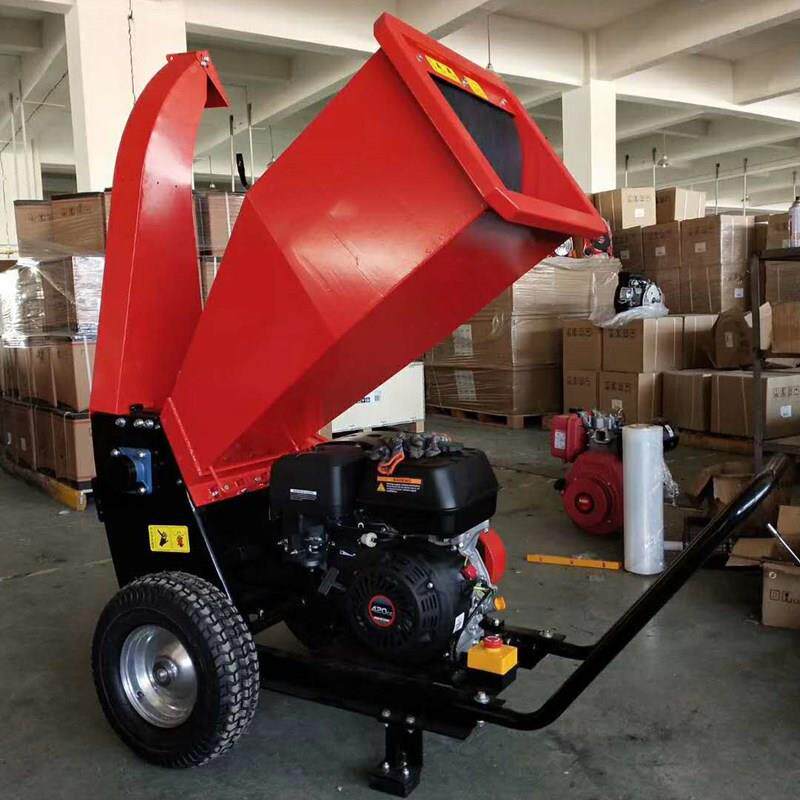 方便移HX-S003E型用树枝粉碎机汽油动力木粉碎动机小型农林业片木