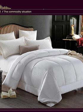 整张羽棉仿/羽棉OJC/仿鹅绒/防羽布宾被芯丝/馆酒店被芯/