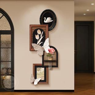 632 饰画关水培绿植入户正对门挂画感廊过道SSY 法式 古中风玄走装