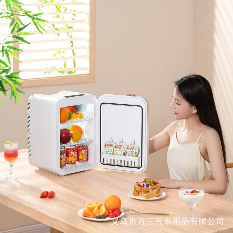 小冰箱小型家用车载冰箱20升小冰柜冷藏箱宿舍美妆冰箱一个起批